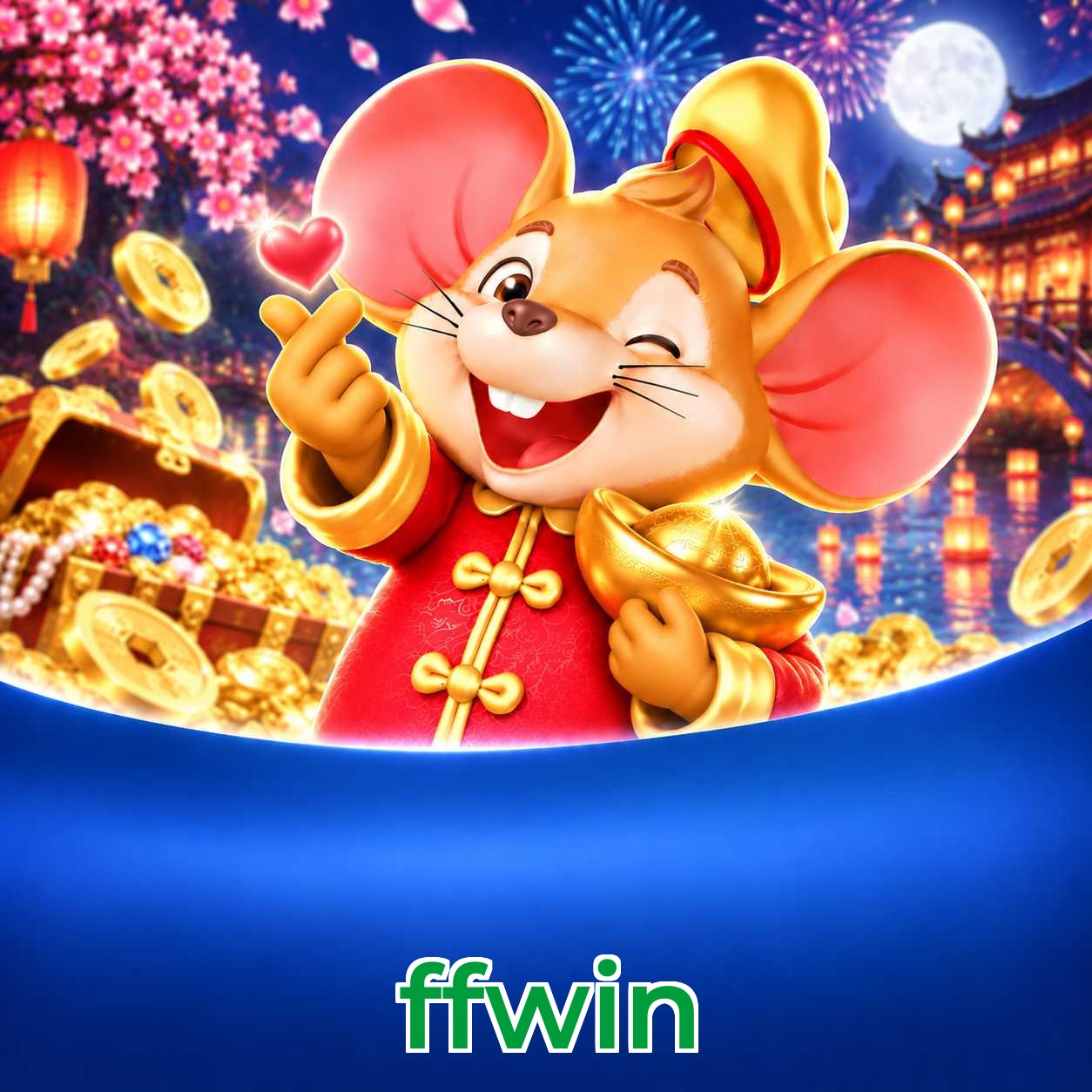 Catálogo de slots da ffwin com RTP médio de 96,52%